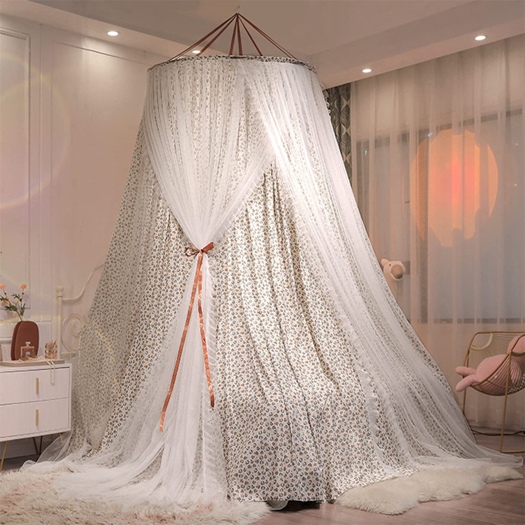 Voile store bed canopy